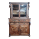 Biedermeier buffet in precious wood marquetry and ebony