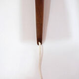 Scandinavian wall lamp wood and rope attributed to Ib Fabianssen