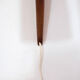 Scandinavian wall lamp wood and rope attributed to Ib Fabianssen