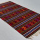 Anatolian handmade kilim rug 286 cm x 148 cm