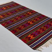 Anatolian handmade kilim rug 286 cm x 148 cm