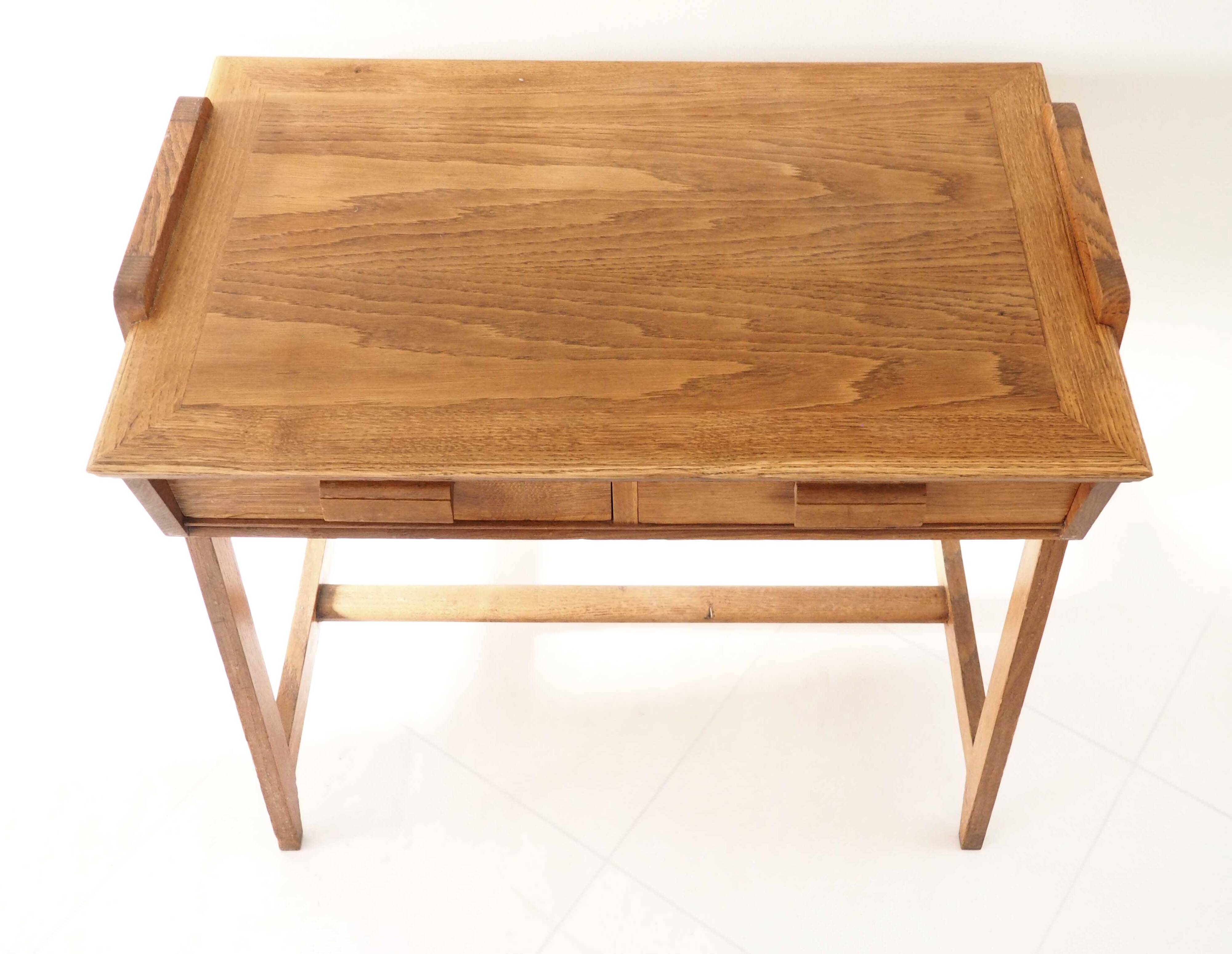 Bureau en chêne midcentury