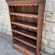 Wooden english bookcase