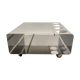 Table basse bar en acier inoxydable, kappa 1970