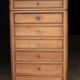 Magnificent 19th century secretary in walnut veneer.
