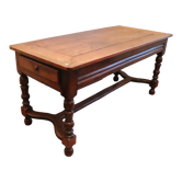 Cherry farmhouse table
