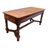 Cherry farmhouse table