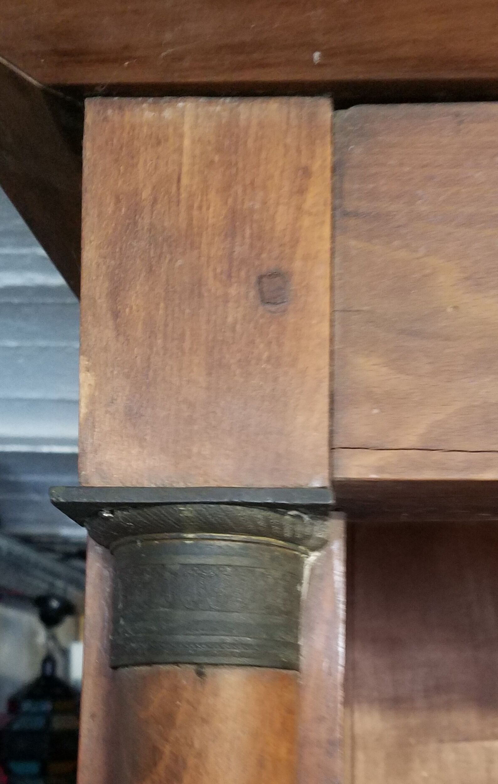 Parisian wardrobe transformed into a library