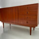 Svante Skogh  sideboard with one Tambour sliding door
