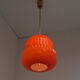 Mid-century Glass Pendant,1970's.