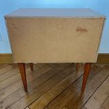 Scandinavian-style bedside table