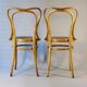 Two Kohn bistro chairs no. 55, circa 1910, not Thonet.