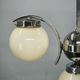Art Deco Champagne Glass Chandelier, Czechoslovakia 1930s