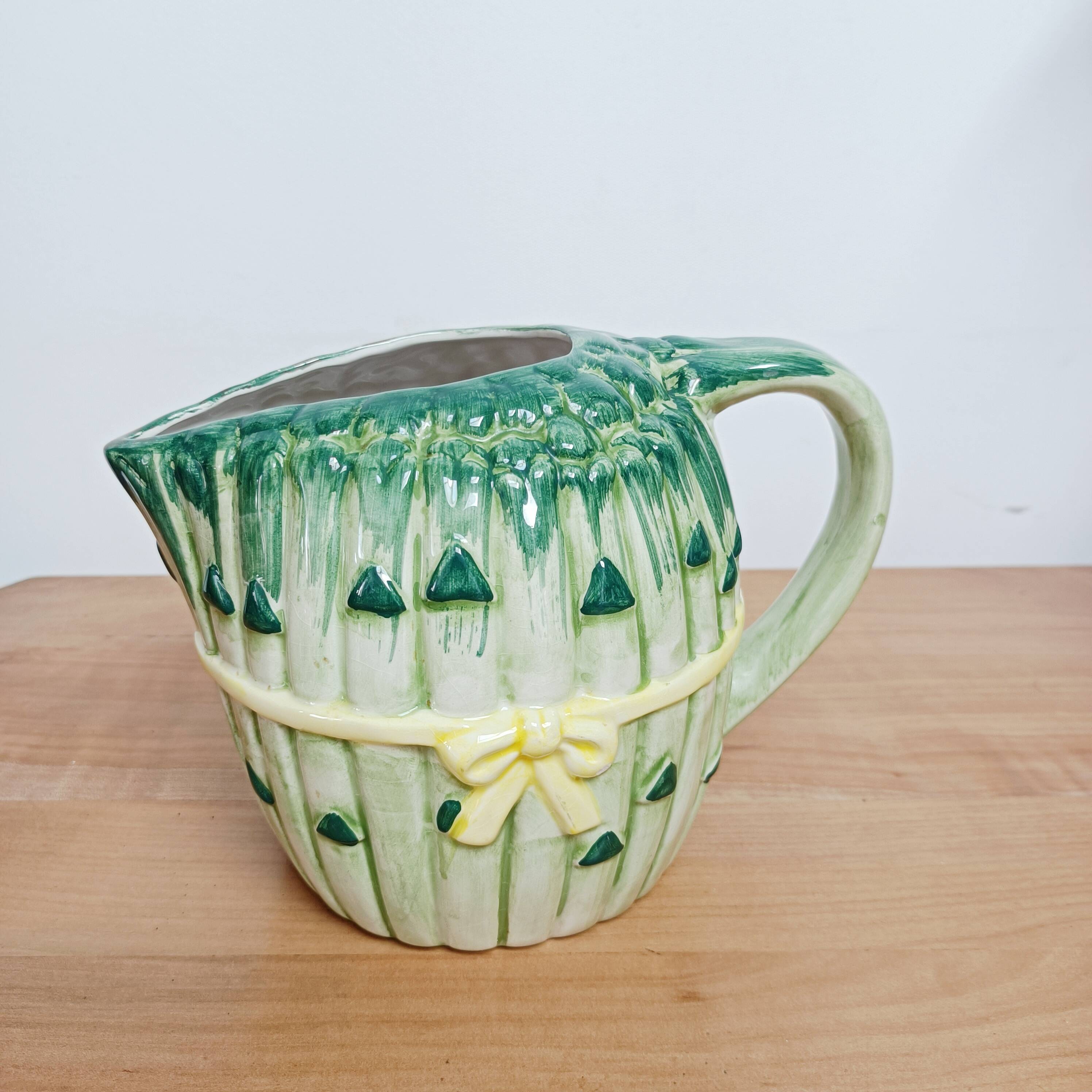 Pitcher asparagus slurry