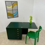 Old small modular desk from the 70s designed by Verena Huber, Flair Boy model