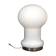 Vintage Glass Table Lamp from Osvětlovací Sklo, 1970s