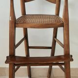 Vintage wooden children's high chair