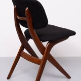 Dutch Scissors Dining Chairs Louis by Van Teeffelen for Wébé, 1959, Set of 8