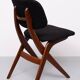 Chaises de salle à manger hollandaises Louis par Van Teeffelen pour Wébé, 1959, lot de 8