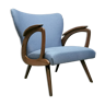Midcentury scandinavian vintage design wingback chairs