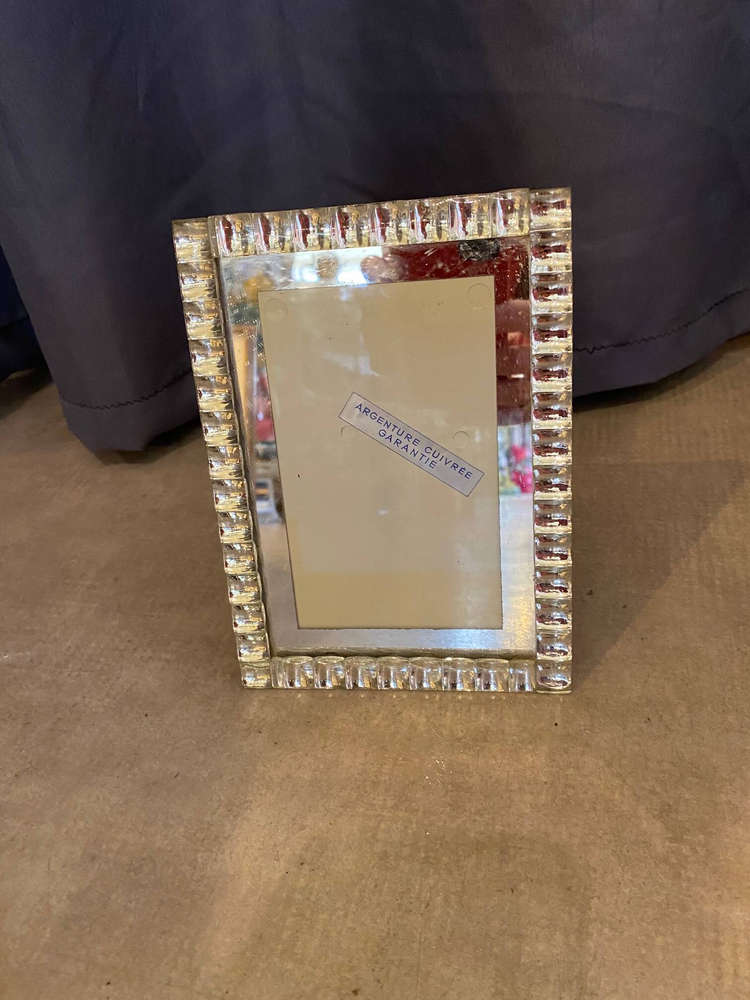 1940s/1950s photo frame to install with glass square front