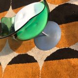 Green Champagne Chair by Estelle and Erwin Lavergne for Formes Nouvelles 1957