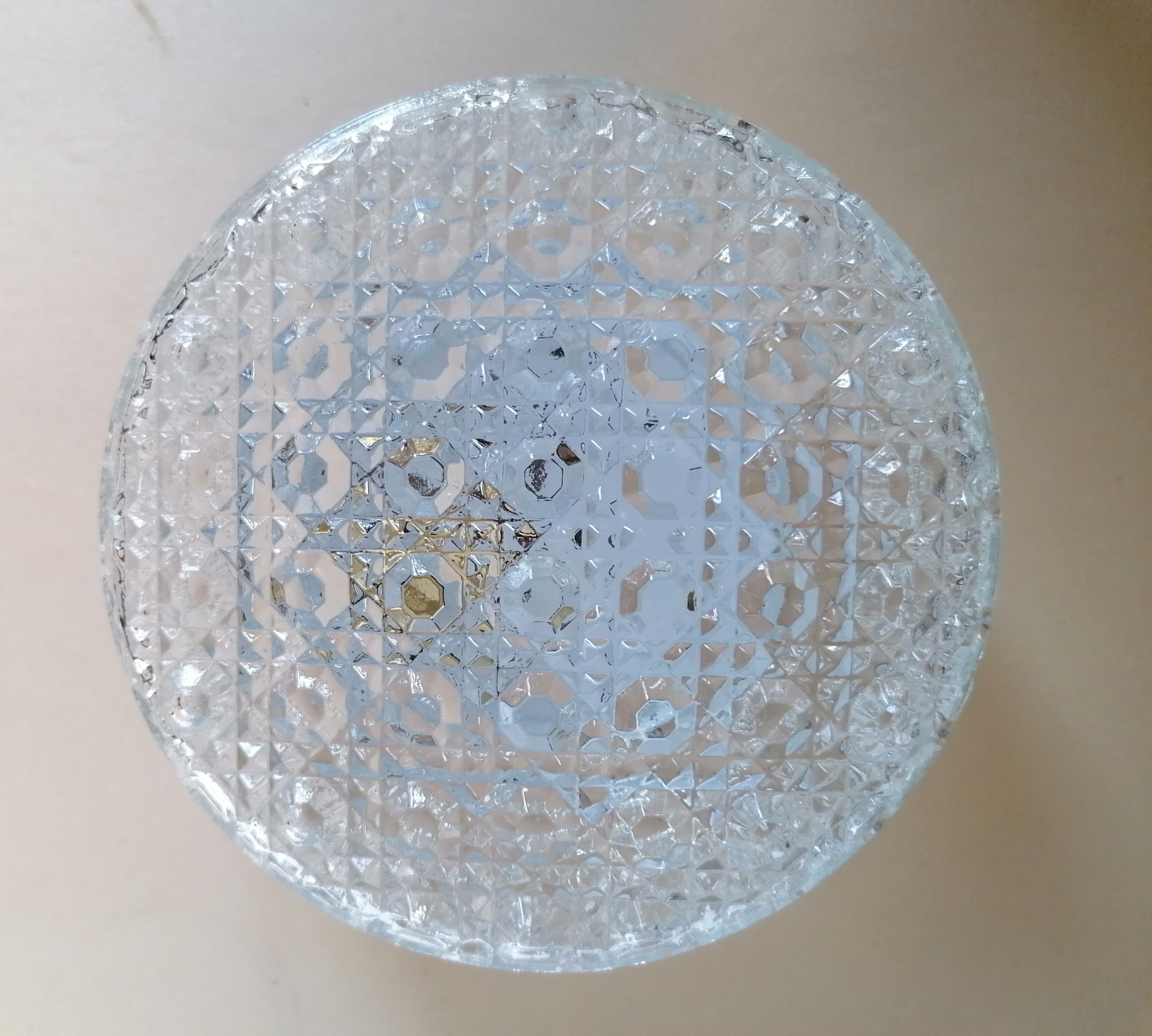 Prima lux glass ceiling lamp