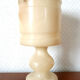 Brutalist alabaster lamp 1970