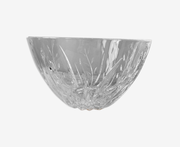 Coupe à fruits vintage en Cristal d’Arques