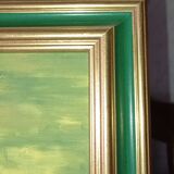 Oil portrait on canvas