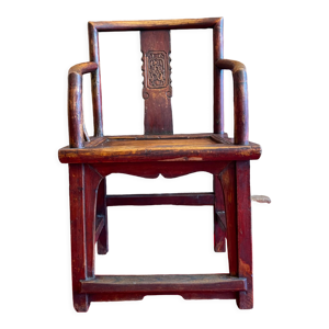 Fauteuil antique chinois