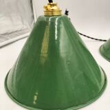 Enamelled sheet metal suspensions