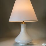 Opaline and brass opaline lamp 70