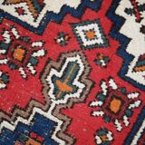 Tapis Vintage Hamadan en Laine, Années 1970, Élégance Traditionnelle