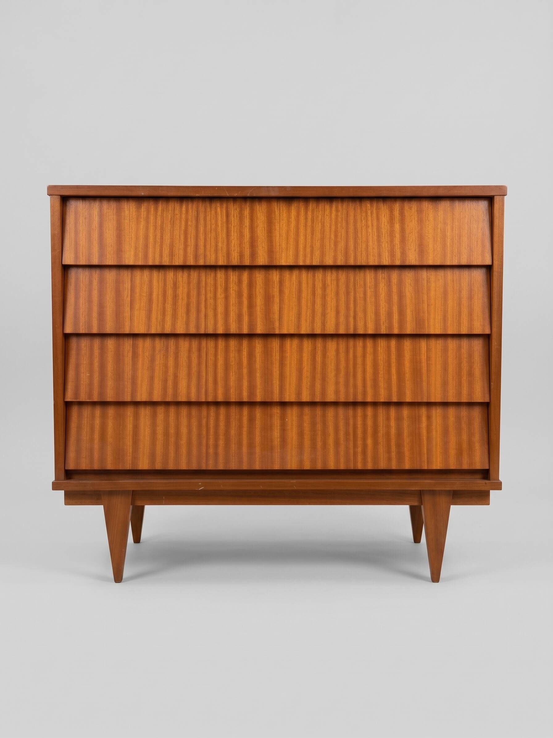 Commode pieds compas Années 50 60