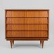 Commode pieds compas Années 50 60