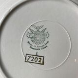 12 Villeroy and Boch dessert plates