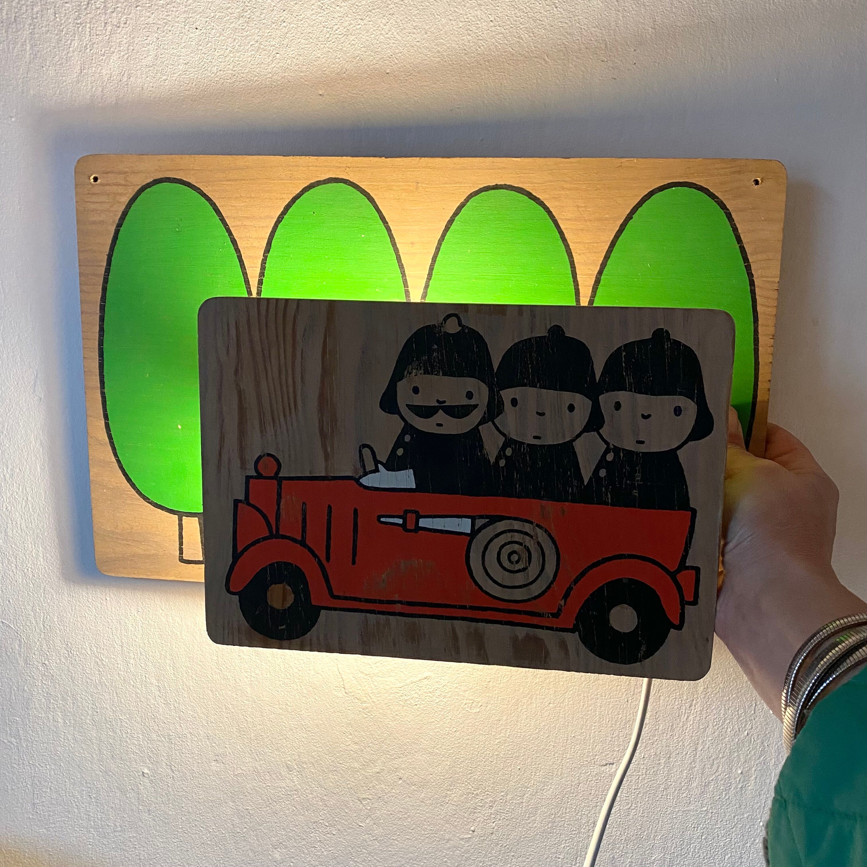 Applique murale enfants vintage