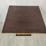 Bistro table bamboo and solid wood
