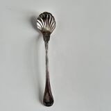 Silver Spoon for Mustard / Eggs | Shell-Shaped Tip