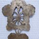 Two bronze ornaments furniture floral decoration early 20th century