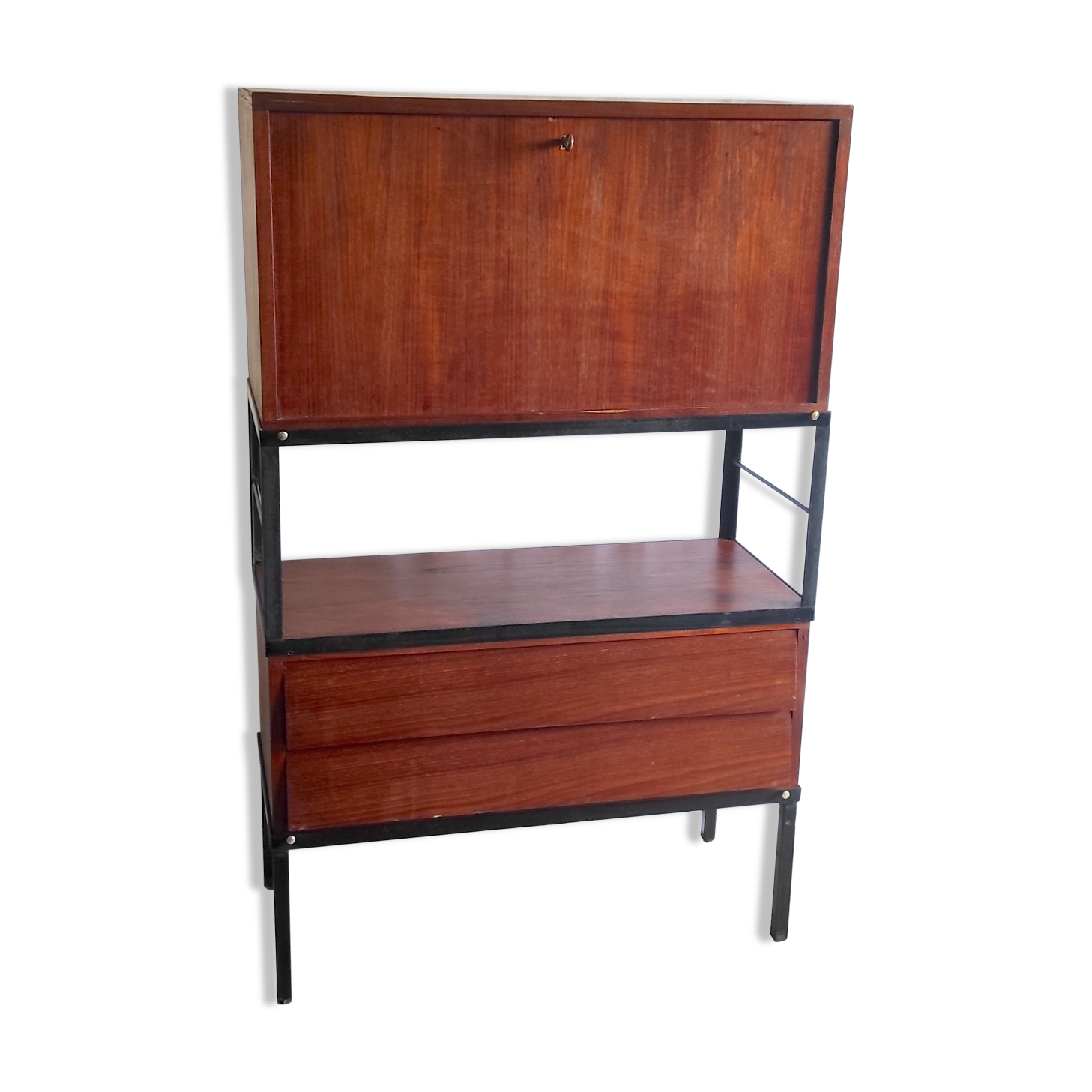 Modernist teak secretary 50s/60s