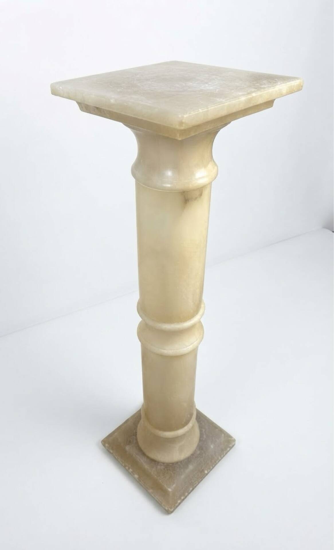 Alabaster column - 19th-century pedestal