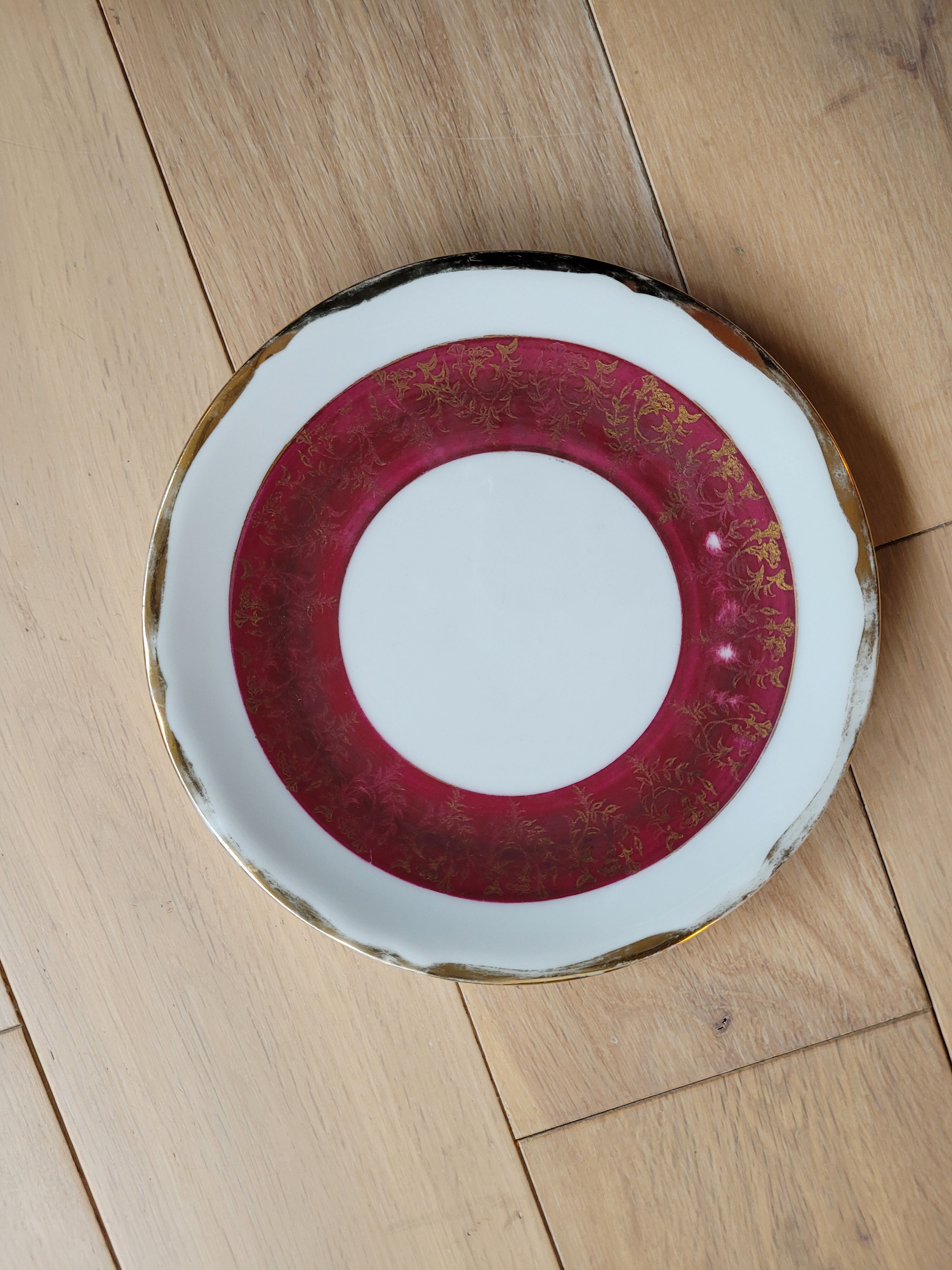 Service à dessert porcelaine luf