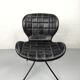 Zuiver black leather chair