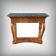 Walnut console table, Restoration period – Early 19th century