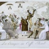 Original painting The Ventriloquist Naudet circa 1803