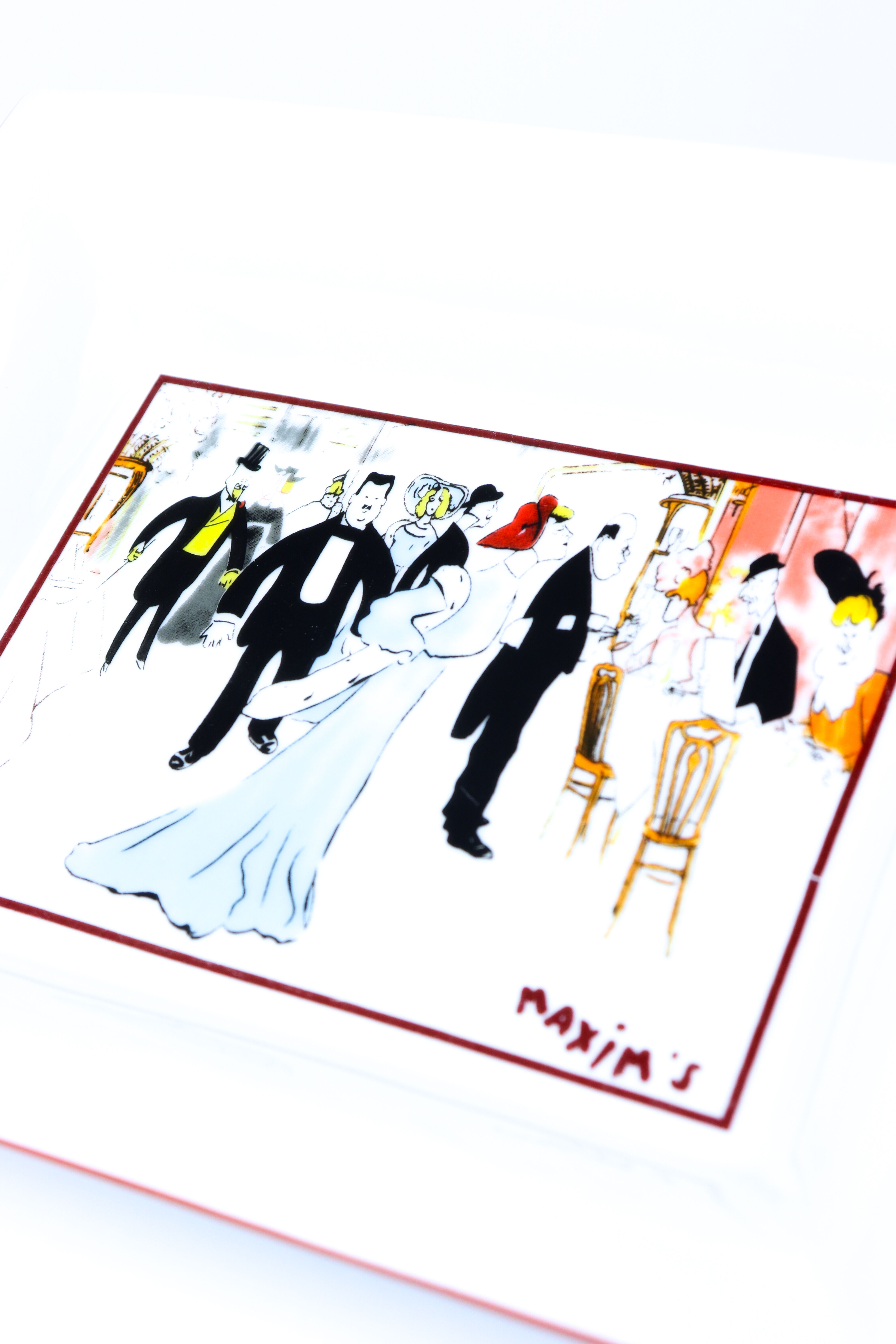 Vide poche cendrier maison Maxim’s Paris vintage style