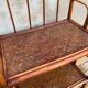 Vintage 70s rattan library