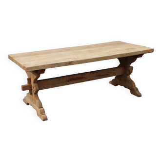 Monastery table fleur-de-lys - solid oak